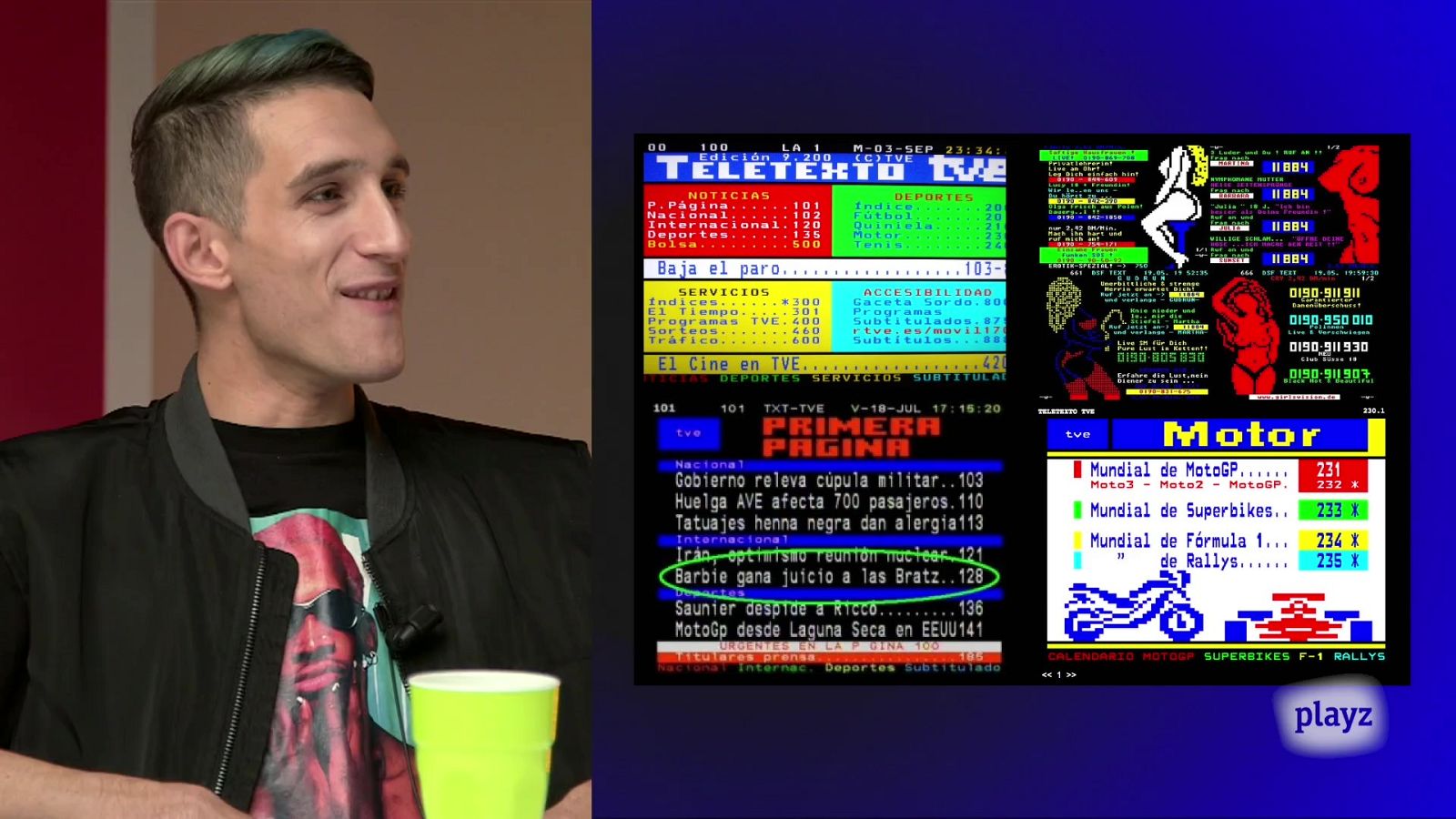 ¿Saben los Zetas qué es el Teletexto?