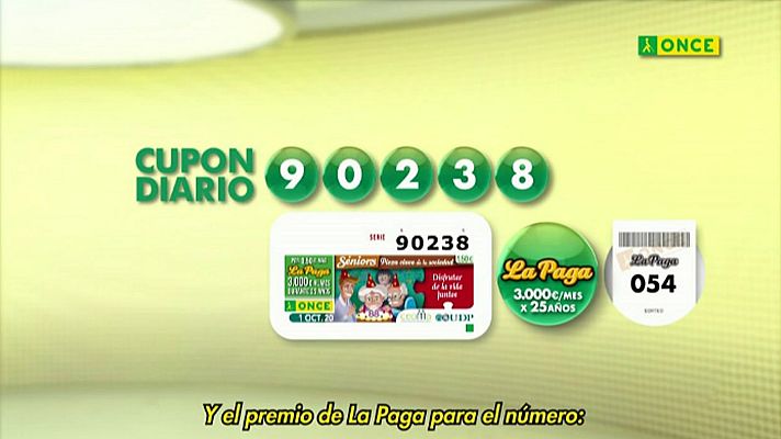 Sorteos ONCE - Sorteo ONCE - 01/10/20