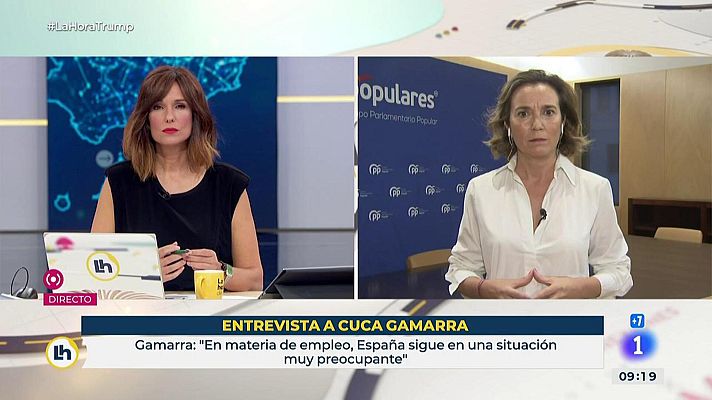 La hora de La 1 - Cuca Gamarra critica las restricciones planteadas en Sanidad