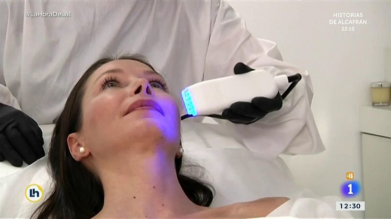 Esther Doña comprueba las medidas frente al coronavirus de las clínicas de estética