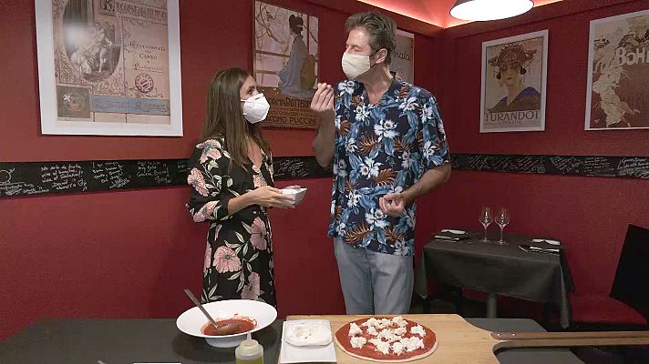 RTVE Cocina - Elena Furiase nos enseña a hacer pizza Margarita