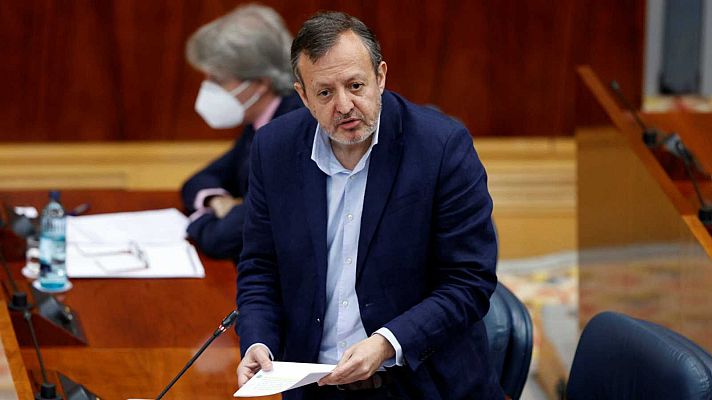 Telediario 1 - Dimite el consejero de Políticas Sociales de la Comunidad de Madrid, Alberto Reyero