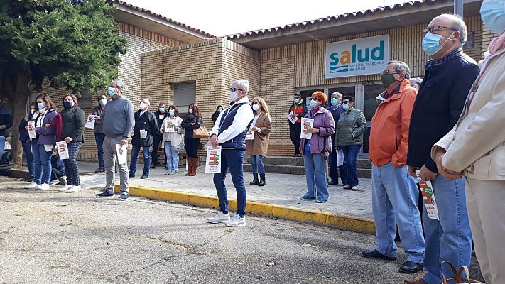 Telediario 1 - La España vaciada reivindica una sanidad pública de calidad