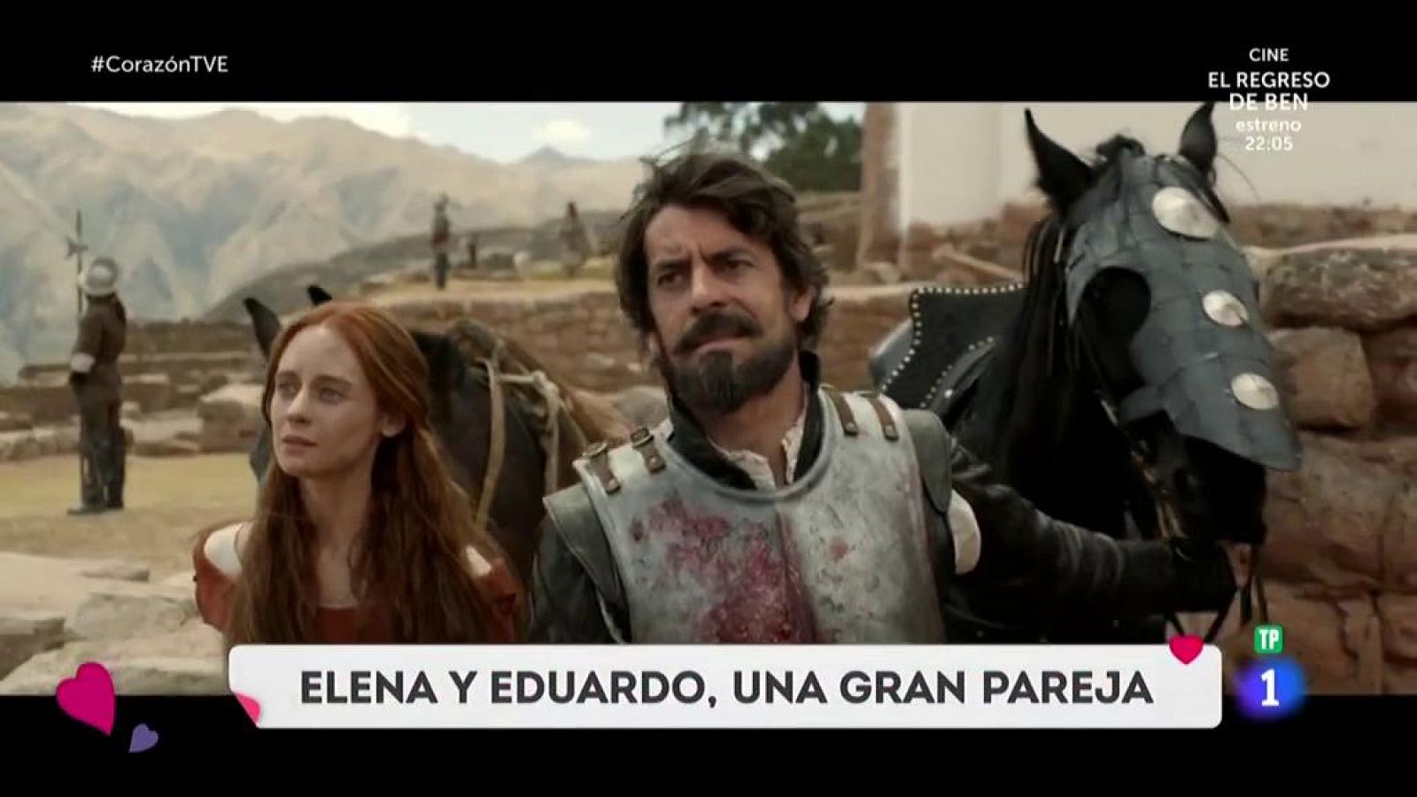 Corazón - Eduardo Noriega y Elena Rivera estrenan 'Inés del alma mía'