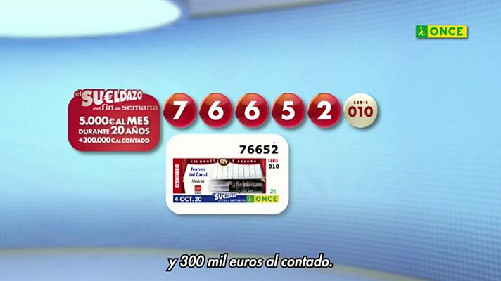 Sorteos ONCE - Sorteo ONCE - 04/10/20