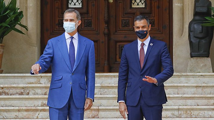 Telediario 1 - Felipe VI y Sánchez viajarán este viernes a Barcelona tras la polémica de la entrega de despachos