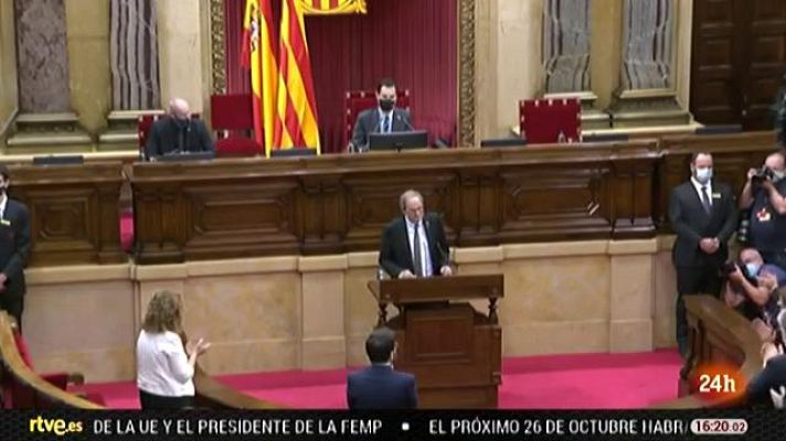 Parlamento - Inhabilitación de Quim Torra