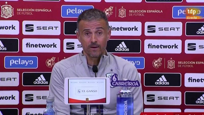 Luis Enrique rueda de prensa completa previa al amistoso ante Portugal. | Ver