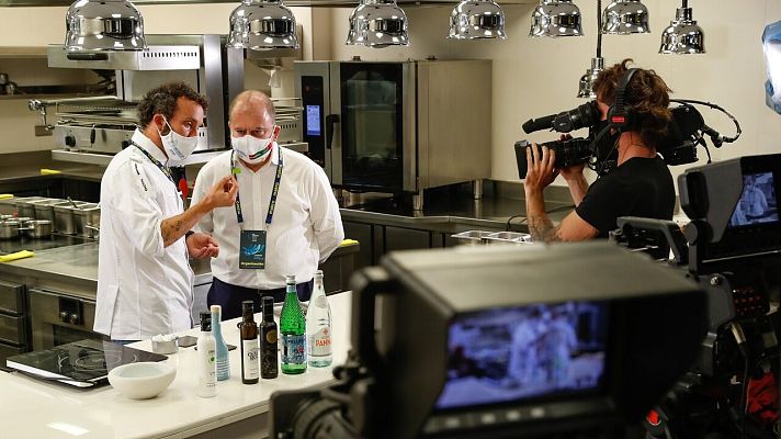 Telediario 1 - Regresa San Sebastián Gastronomika con una alta cocina virtual adaptada a la pandemia