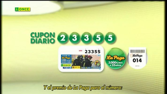 Sorteos ONCE - Sorteo ONCE - 07/10/20