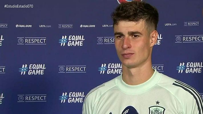 UEFA Nations League - Kepa Arrizabalaga: "Estoy contento con la confianza del seleccionador"
