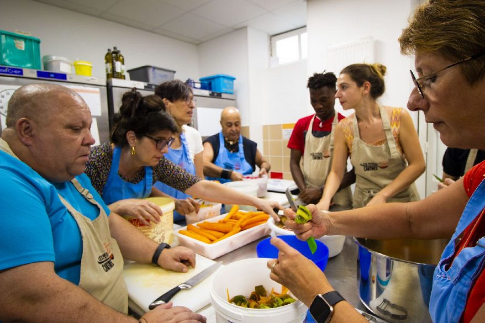 Les Petites Cantines. Cocinar y comer juntos para relacionarse