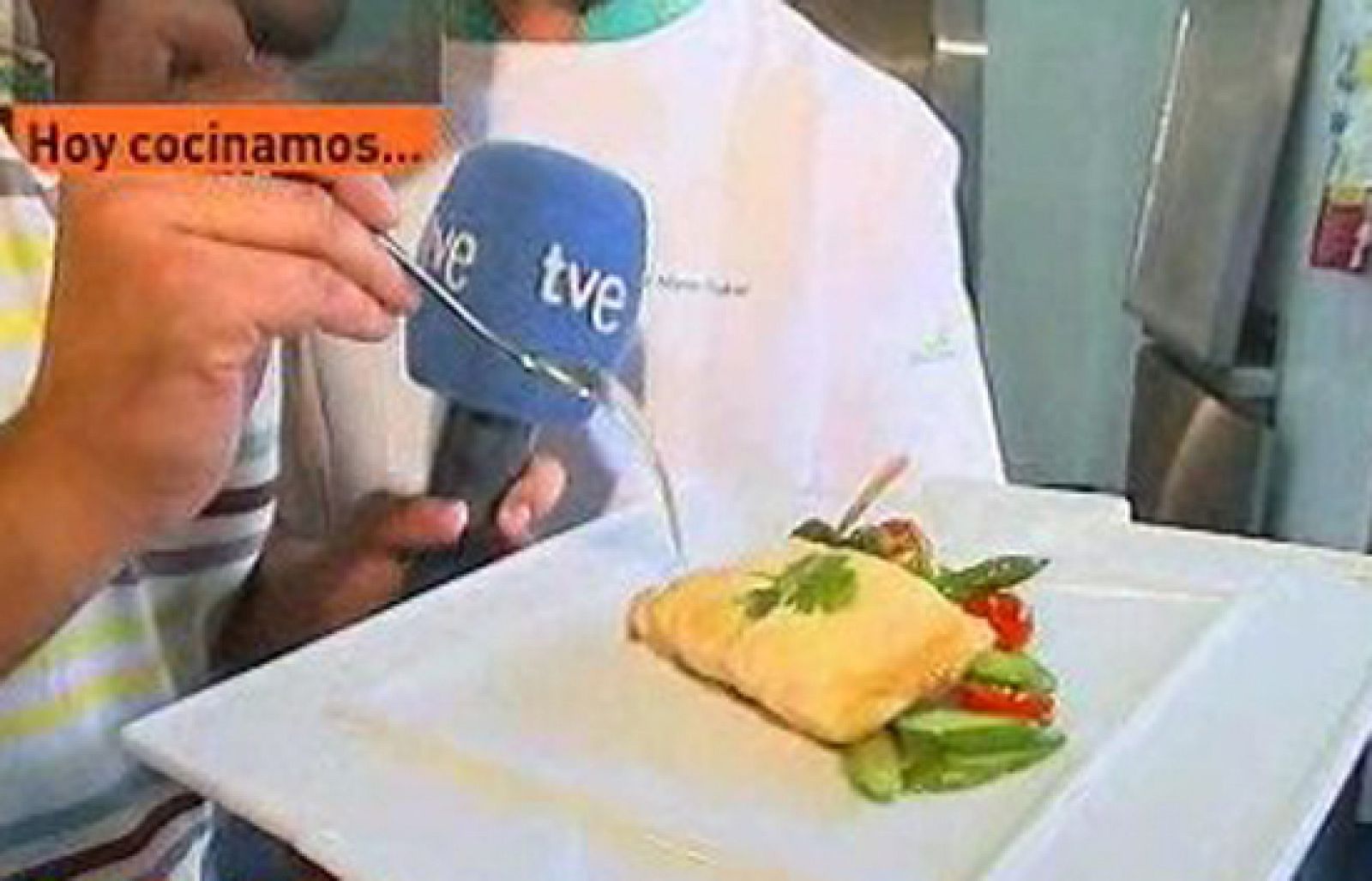 España Directo - Lubina con esparragos - RTVE Cocina | Ver