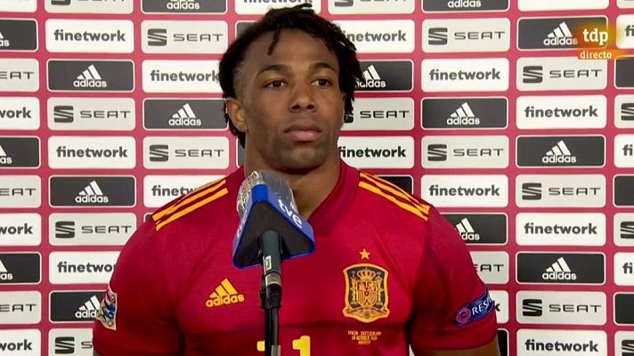 UEFA Nations League - España 1-0 Suiza | Adama Traoré: "Hay que seguir trabajando los últimos metros"