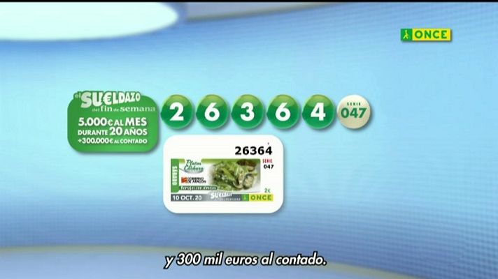 Sorteos ONCE - Sorteo ONCE - 10/10/20