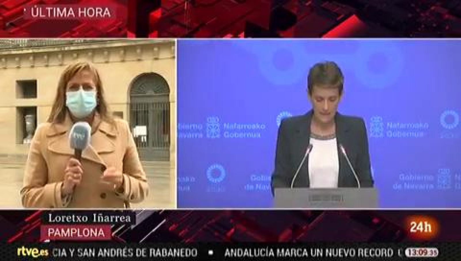 Navarra reduce al 30% el aforo en hostelería, adelanta el cierre a las 22.00 horas y limita a seis personas las reuniones