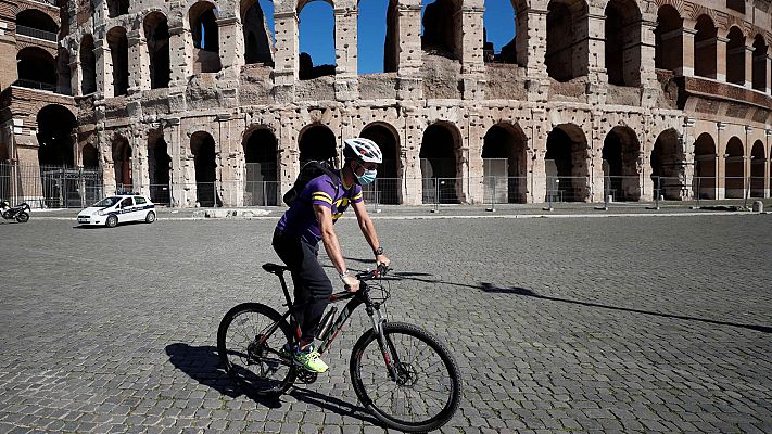 Telediario 1 - La segunda ola del coronavirus crece en todo el mundo y con especial rapidez en Europa