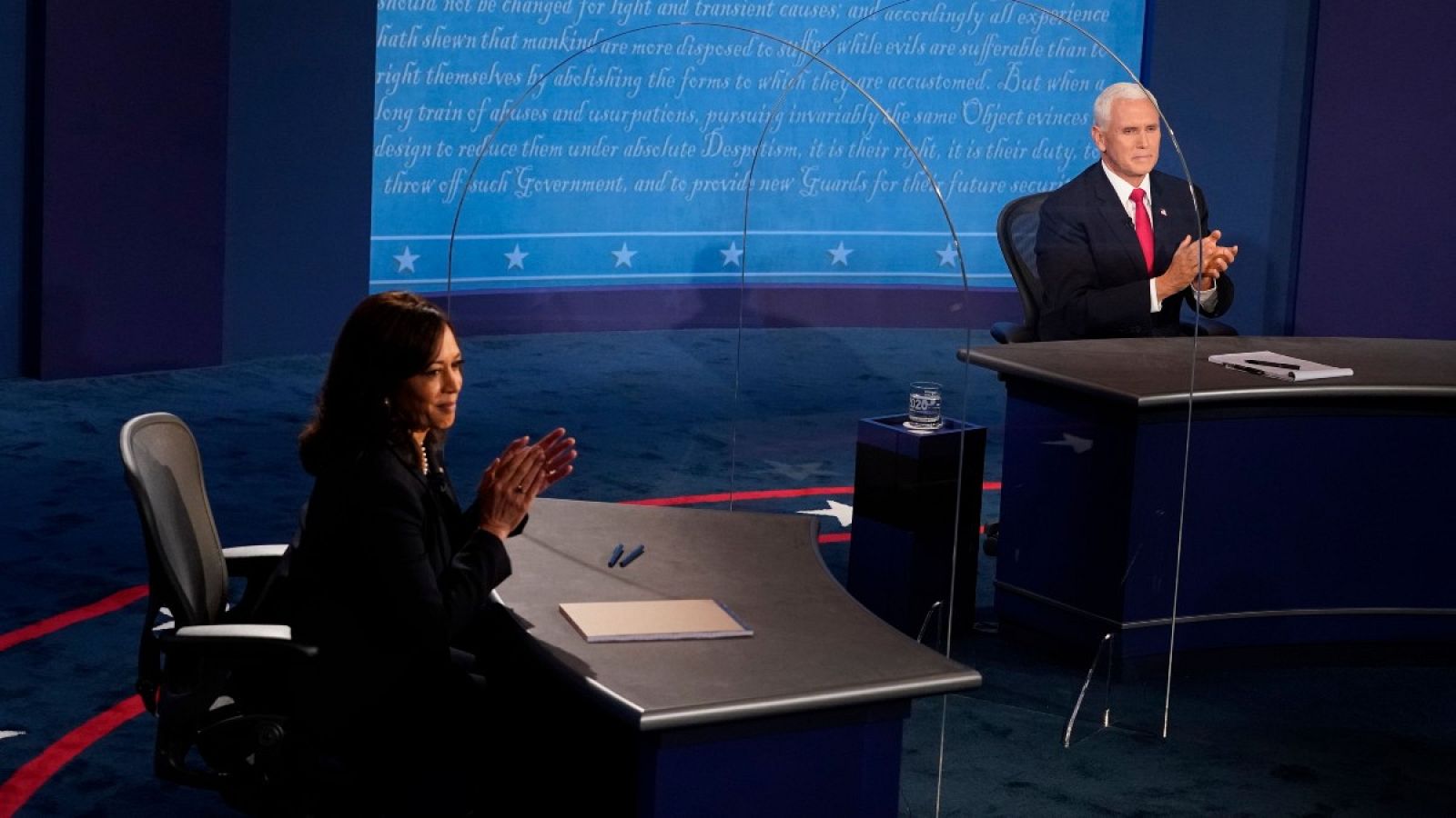 Kamala Harris y Mike Pence: así son los canditatos a vicepresente de Estados Unidos