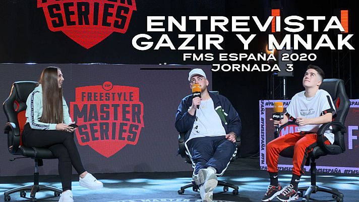 FMS - Entrevista a Mnak y Gazir: "Puedo aspirar a ser campeón este año" | FMS España 2020 | Jornada 3