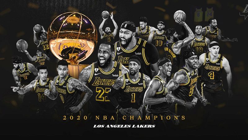 Los Lakers, campeones de la NBA 10 años después