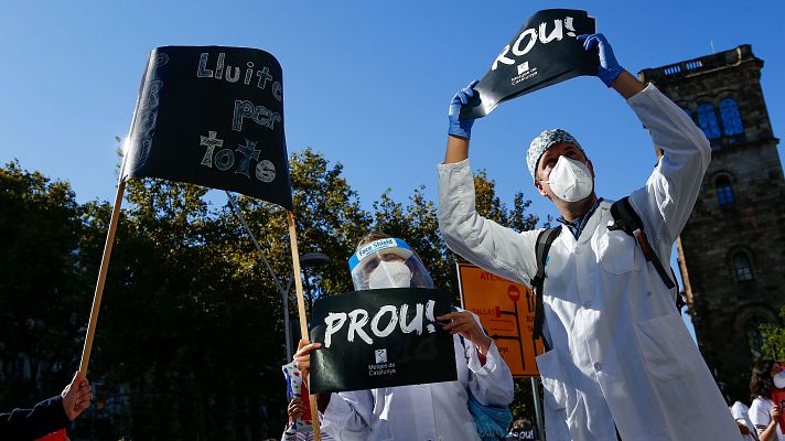 Telediario 1 - La atención primaria protesta por su situación