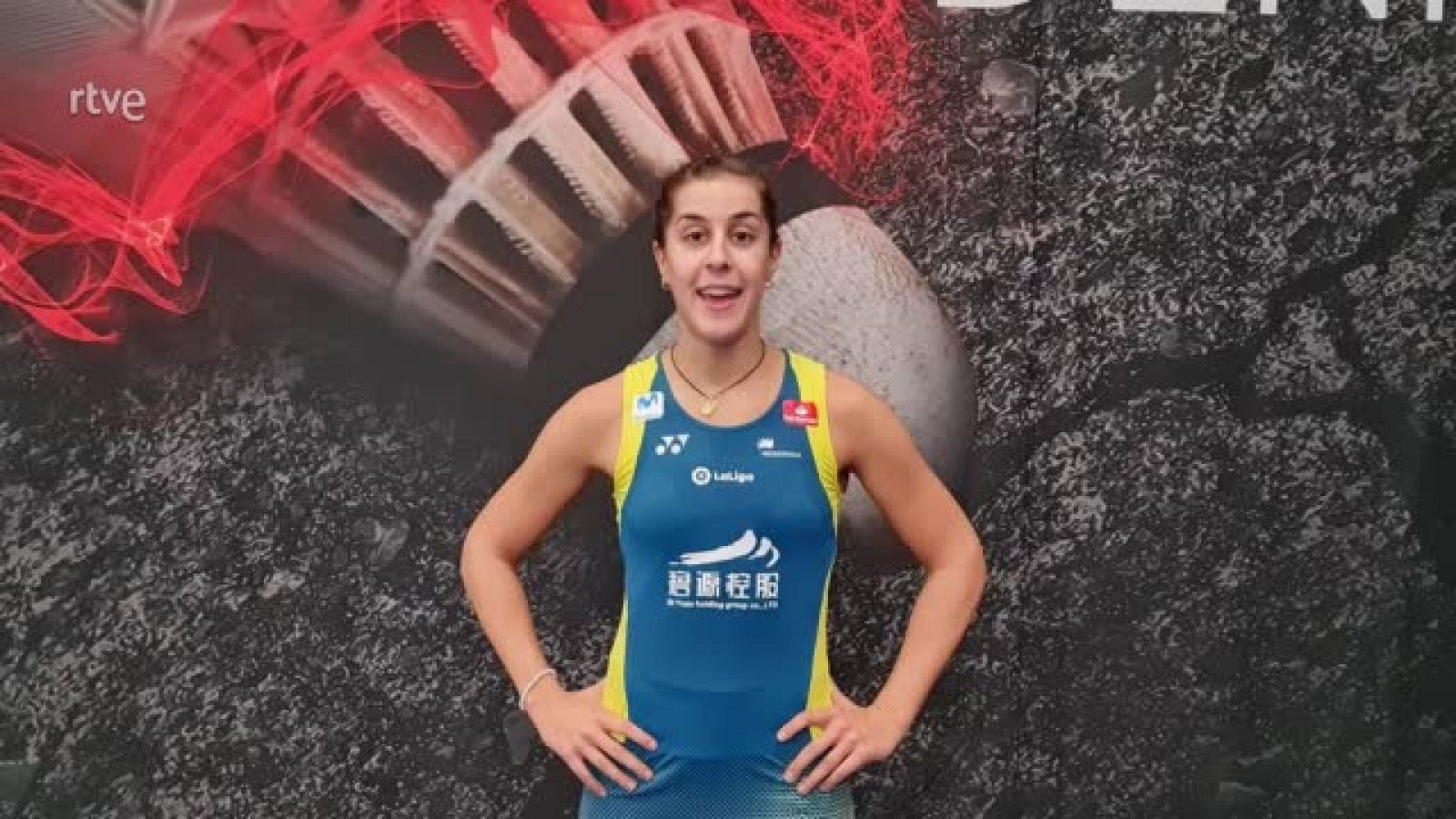 Carolina Marín: "Tras siete meses de parón, primera victoria y con ganas de seguir en la pista"