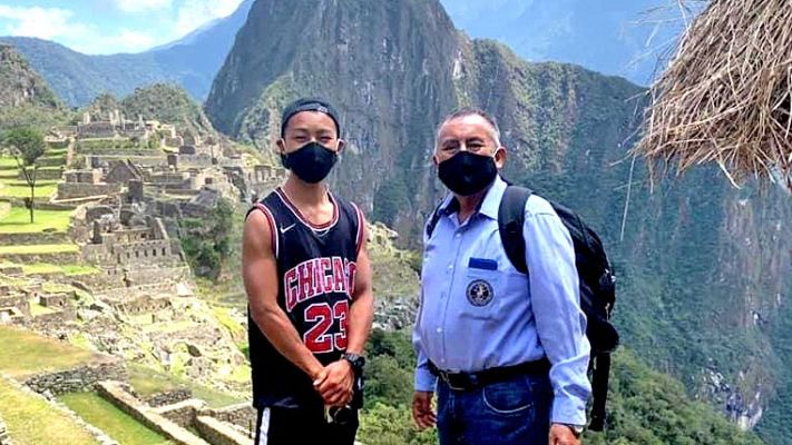 Telediario 1 - Perú reabre Machu Picchu para un turista japonés