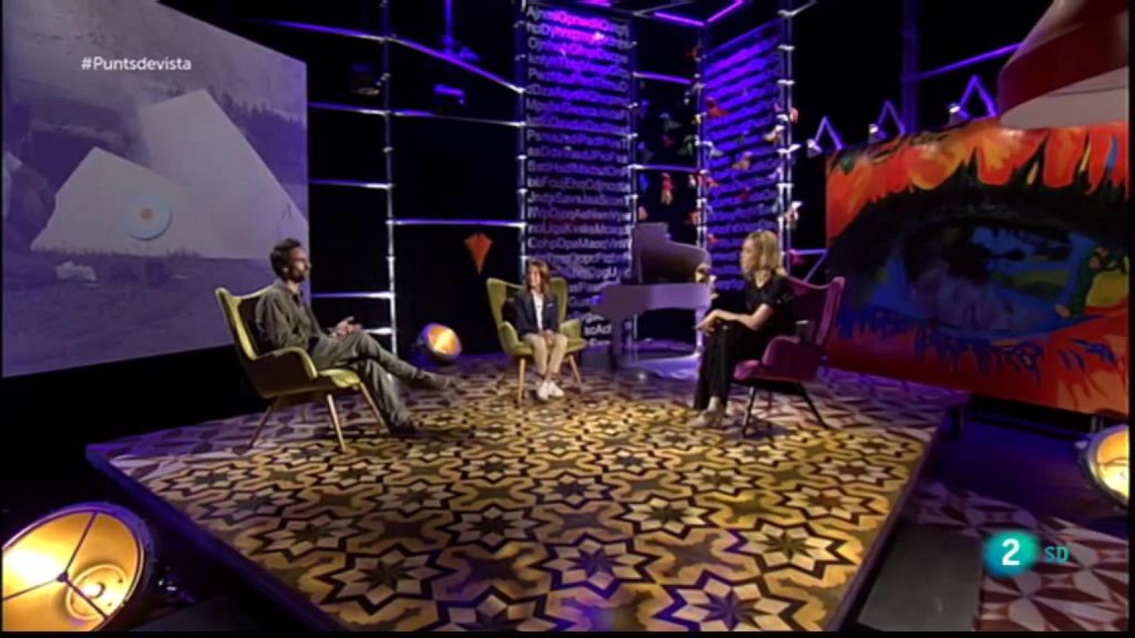 Entrevista Iván Andrade i Ot Mariën a Punts de Vista