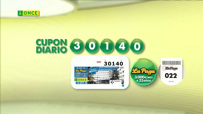 Sorteos ONCE - Sorteo ONCE - 14/10/20