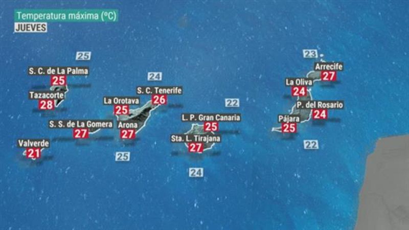 El tiempo en Canarias - 15/10/2020