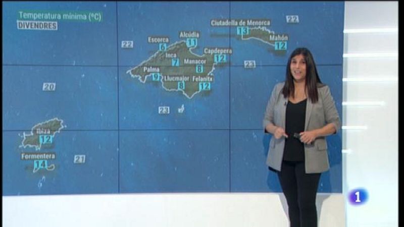 El temps a les Illes Balears - 15/10/20