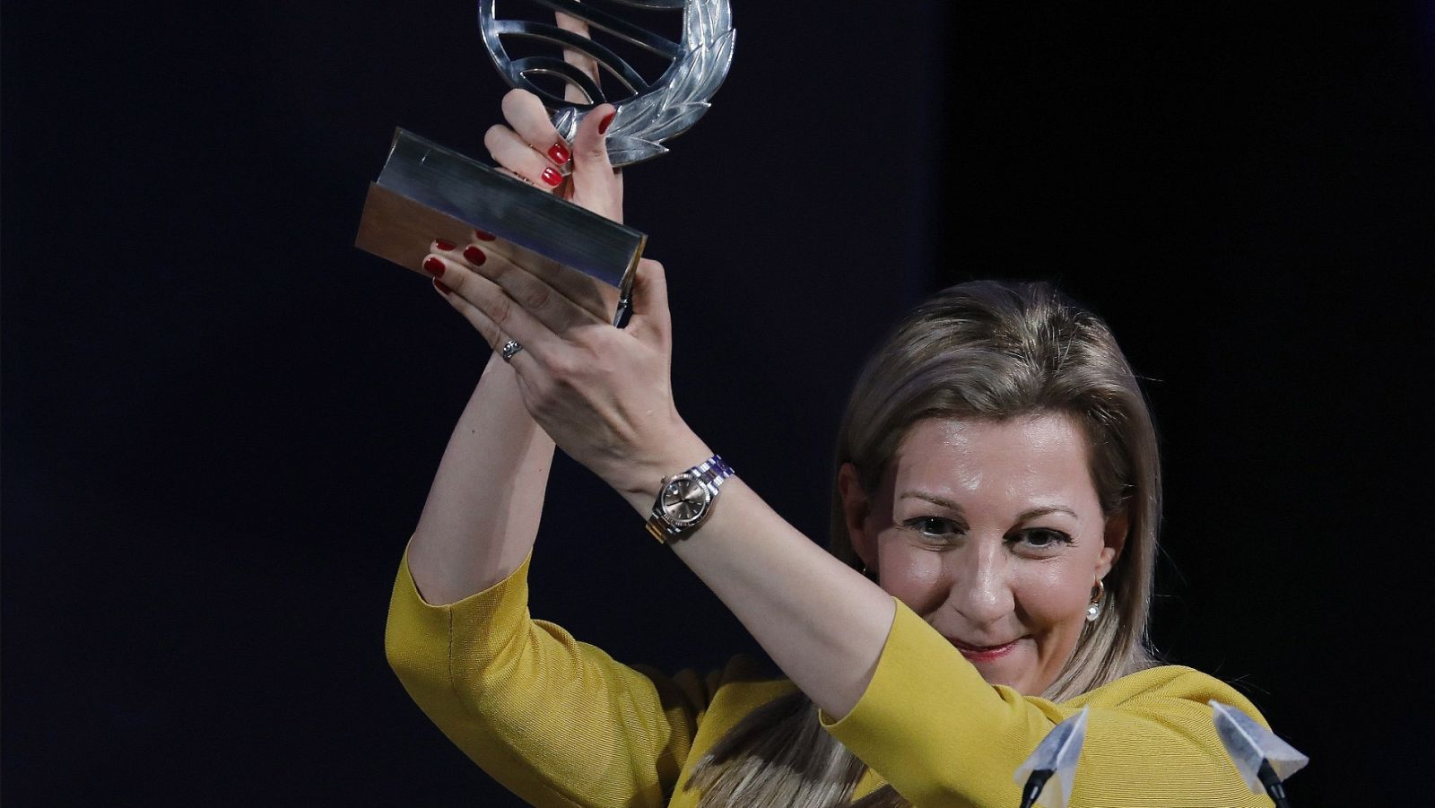 Eva García Sáenz de Urturi, ganadora del Premio Planeta 2020 por su novela 'Aquitania'