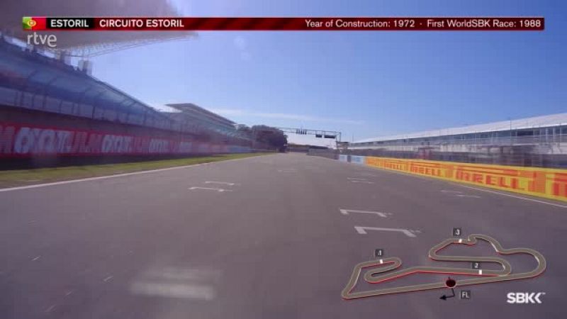 WorldSBK | On board lap del circuito de Estoril | Ver