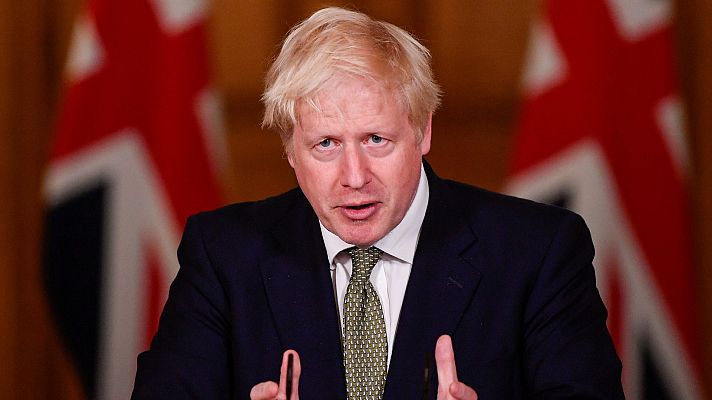 Telediario 1 - Johnson apunta a un Brexit duro ante la falta de acuerdo