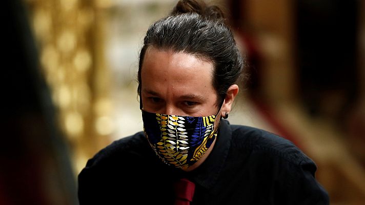 Telediario 1 - Iglesias recurre la petición para de investigación
