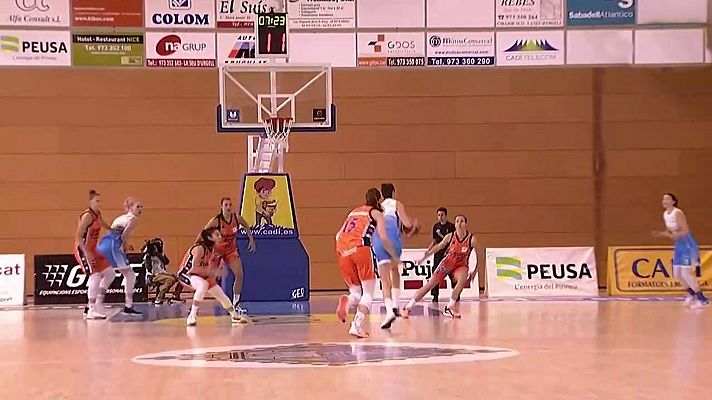 Baloncesto en RTVE - Liga fem. Endesa. 5ª jornada: Cadí La Seu-Valencia Basket