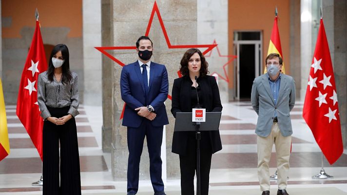 Informativo 24h - Ayuso: "Nos vamos a ir a una quiebra inasumible si seguimos cerrando"