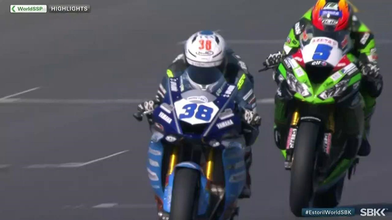 Motociclismo - Campeonato del Mundo Superbike 2020. Prueba Estoril World Supersport 1ª carrera - ver ahora