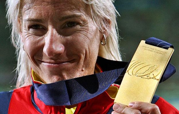  - Marta Domínguez, con TVE