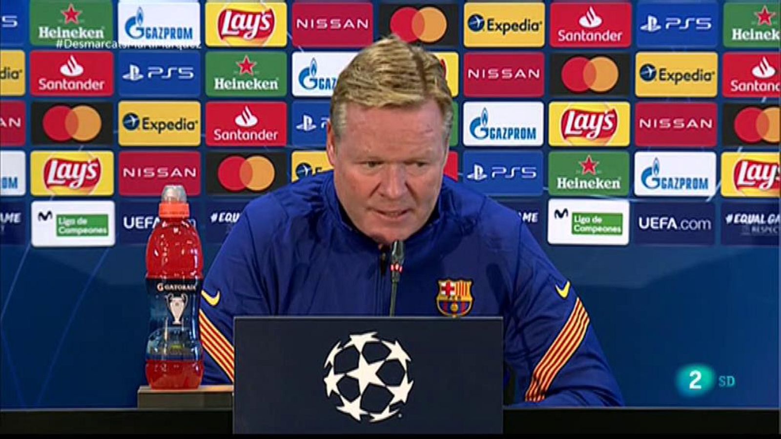 Desmarcats - Actualitat. El Barça es prepara per debutar a la Champions