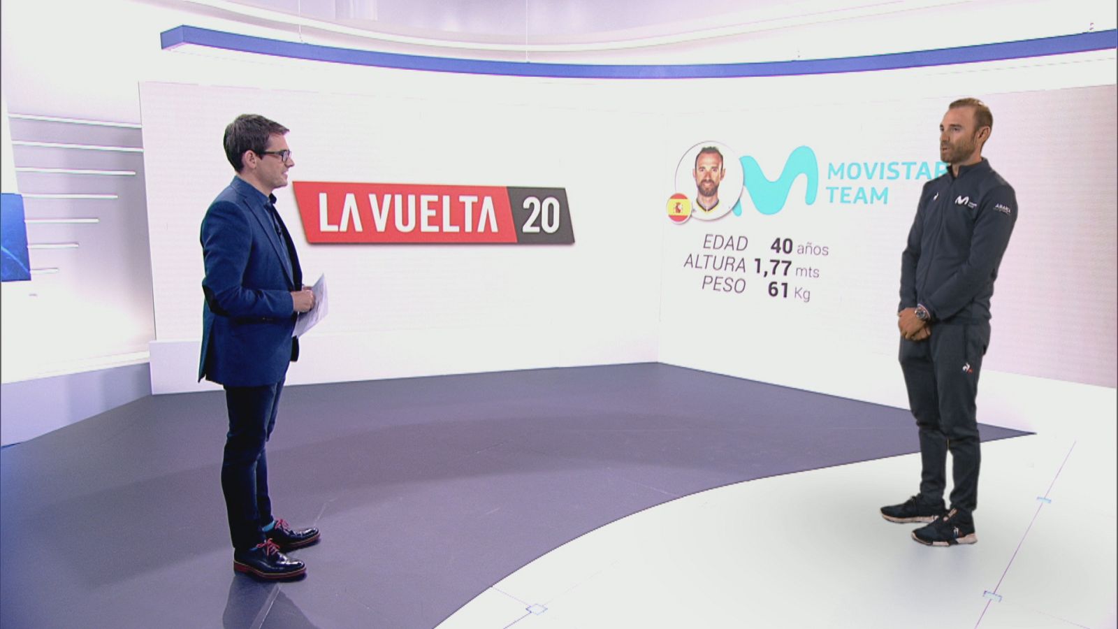 Vuelta 2020 | Valverde:  "El Tourmalet marcará la carrera" | Ver