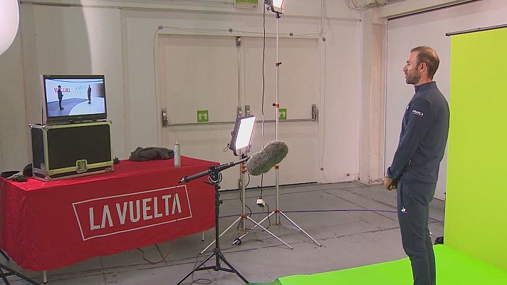 Vuelta ciclista a España - Así fue el 'making of' de la entrevista a Alejandro Valverde en el Telediario