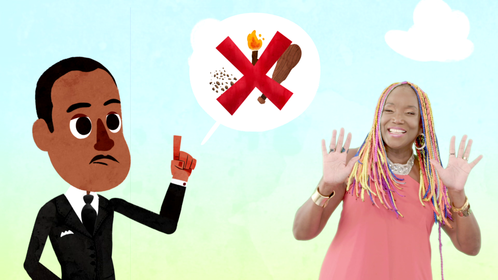 Lunnis de Leyenda - Videoclip Martin Luther King - RTVE.es - Lunnis | Ver