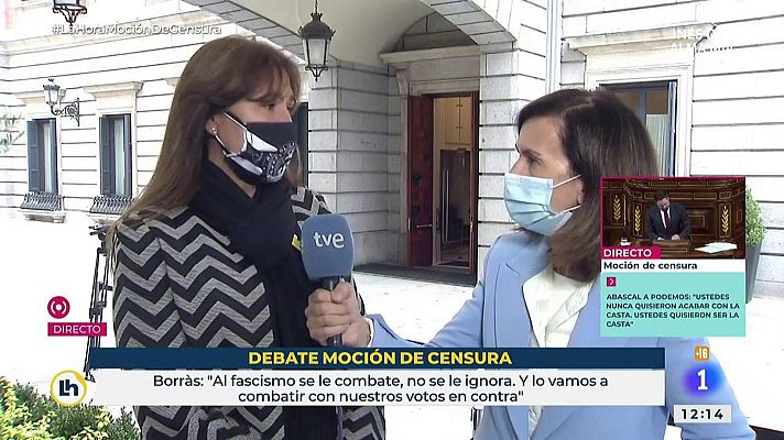La hora de La 1 - Laura Borràs: "Al fascismo se le combate, no se le ignora"