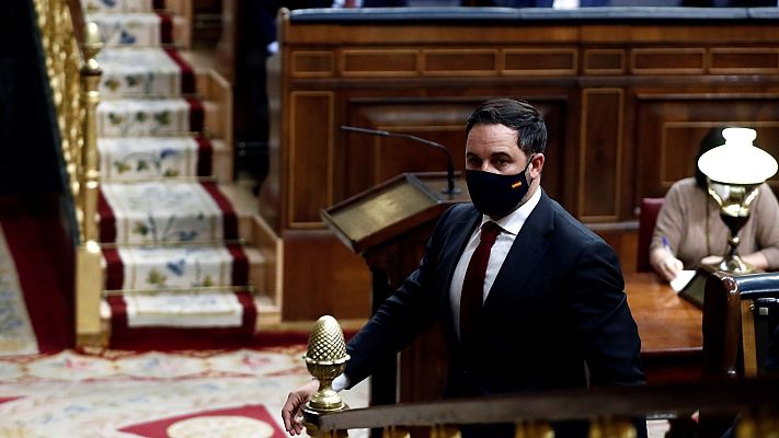 Informativo 24h - Abascal a Sánchez: "Ustedes nos odian, odian todo lo que no sea su dictadura progre"