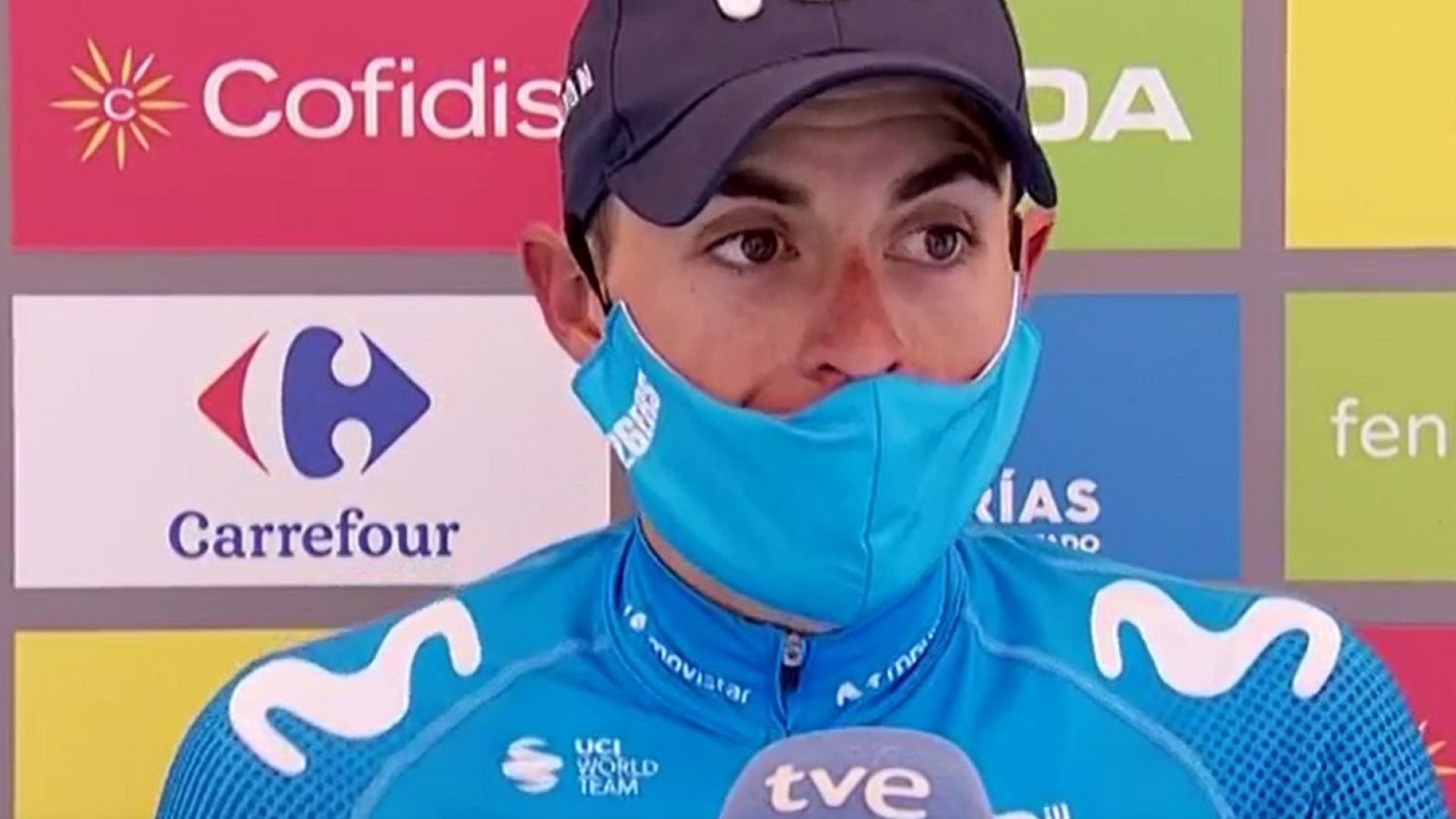 Vuelta 2020 | Enric Mas: "Cuando nos ha pasado Marc, creíamos que era una moto"