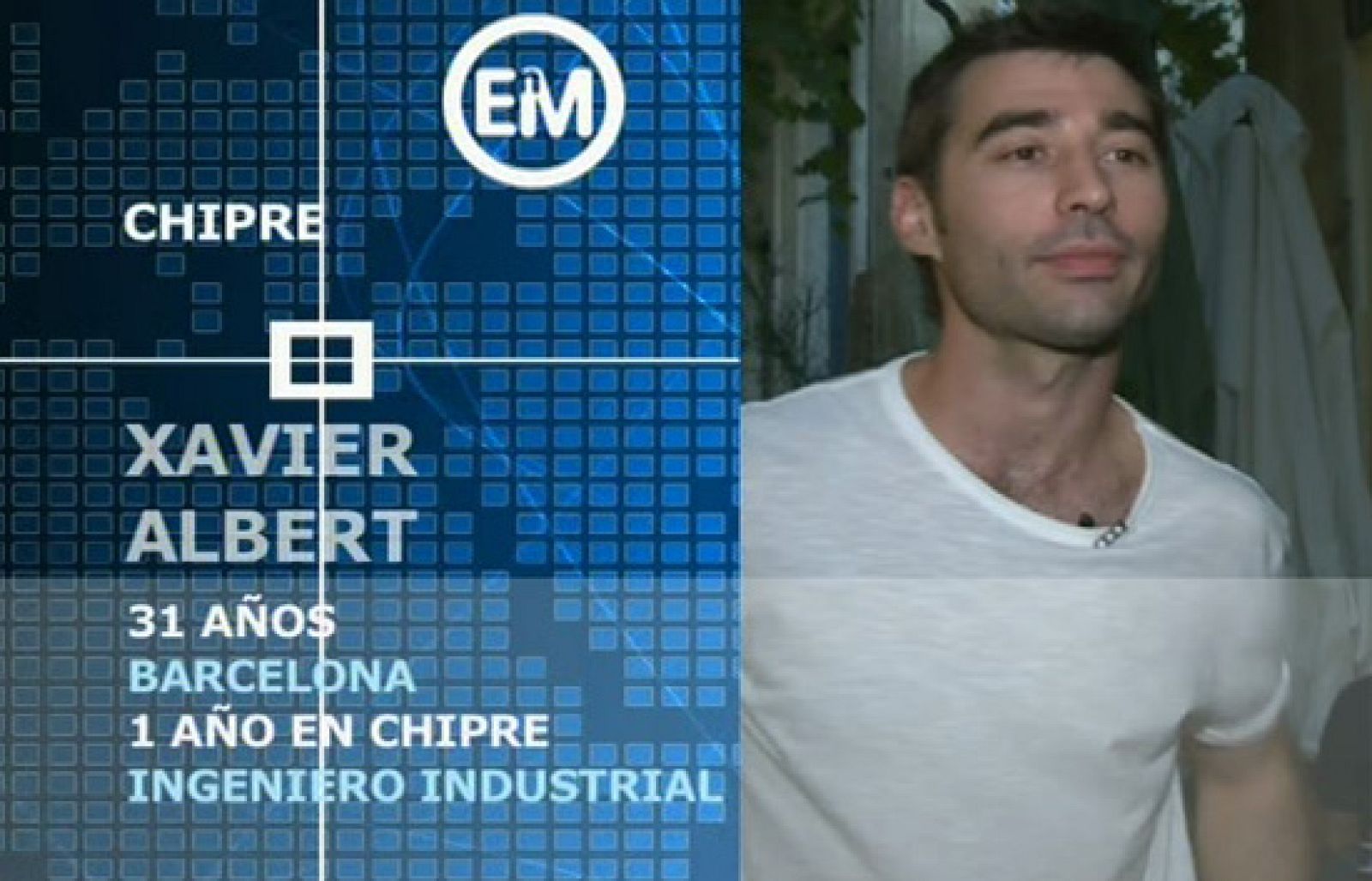 Españoles en Chipre. Xavier