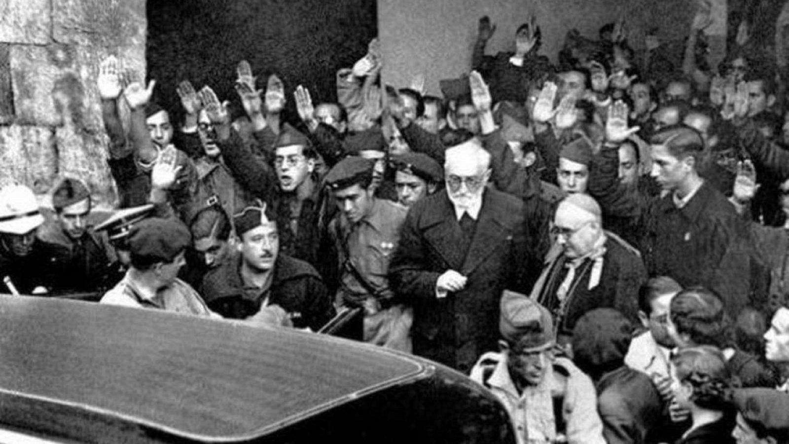 RTVE.es estrena el tráiler de 'Palabras para un fin del mundo', un documental sobre el famoso discurso de Unamuno y su muerte