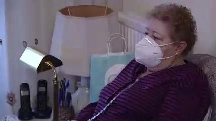 Telediario 1 - Vivir dependiendo de un respirador, una de las secuelas de muchos de los contagiados de coronavirus