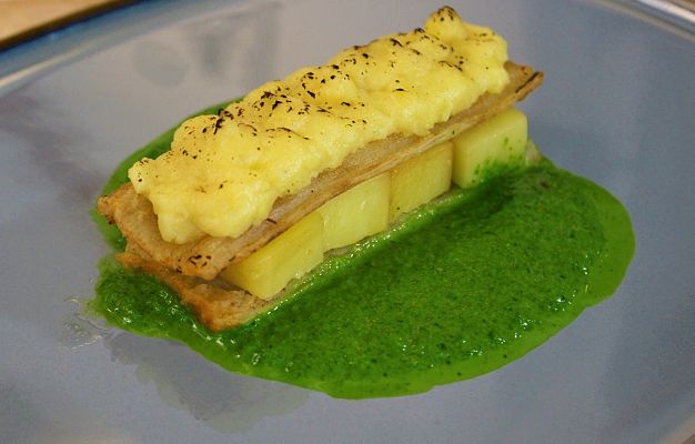 RTVE Cocina - Milhojas de pencas de acelgas